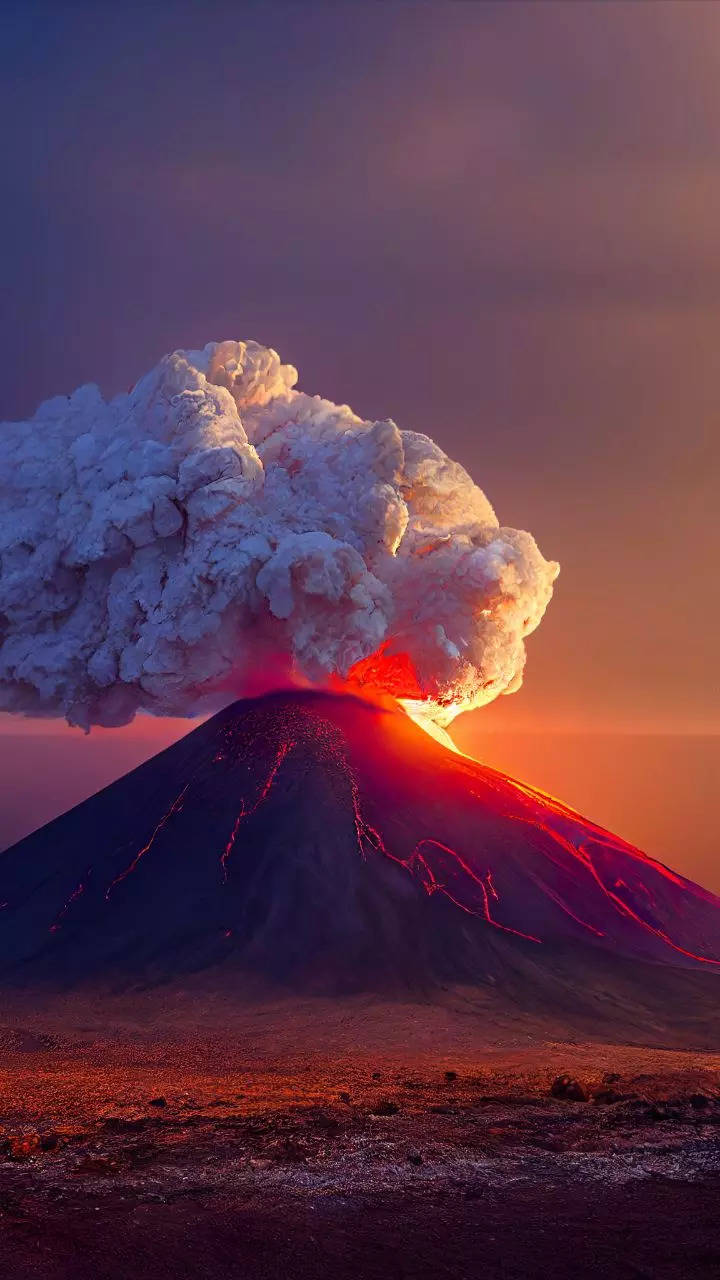 active volcano