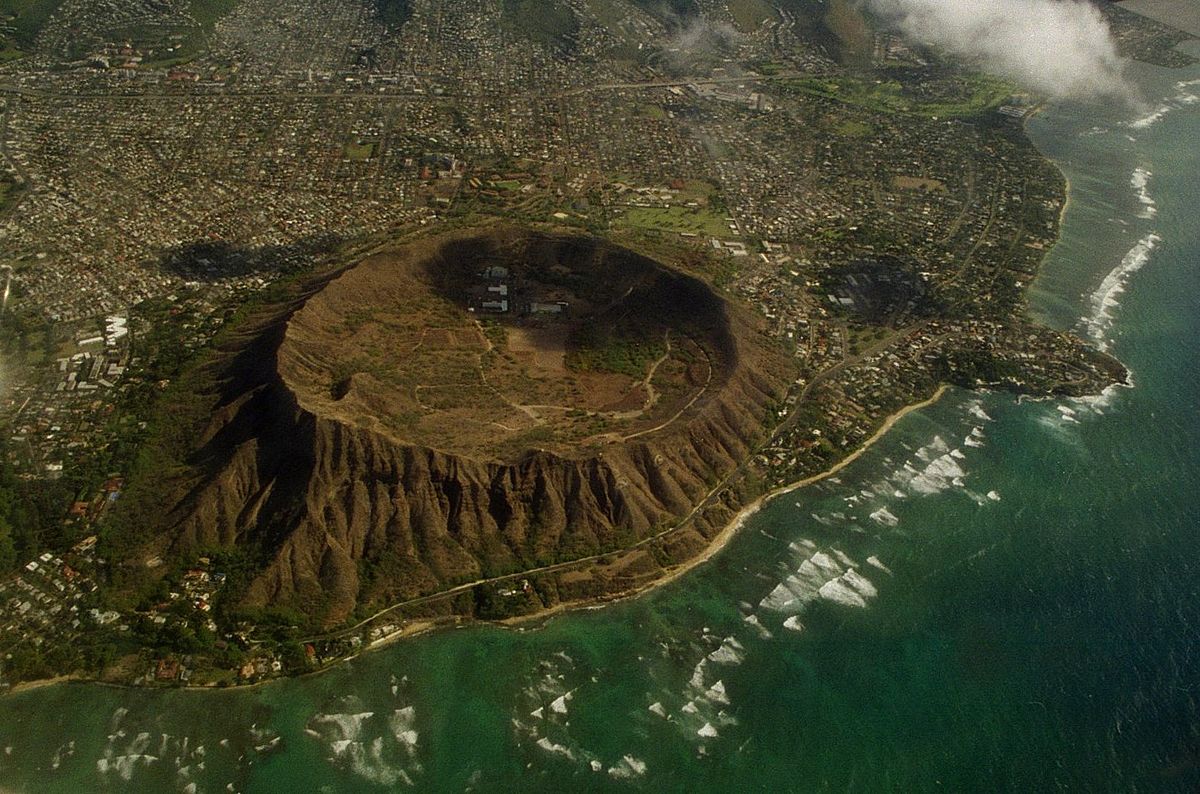 volcanic craters