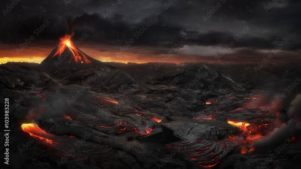 volcanic landscapes