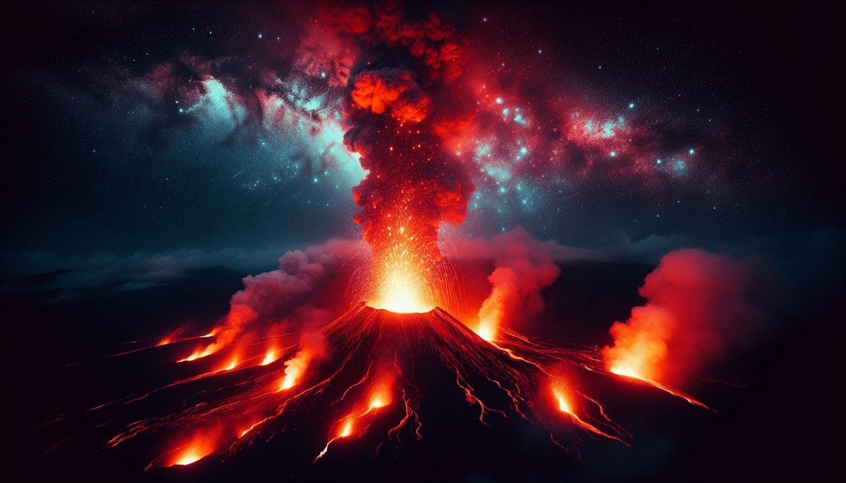 the influence of volcanic activity on solar system evolution