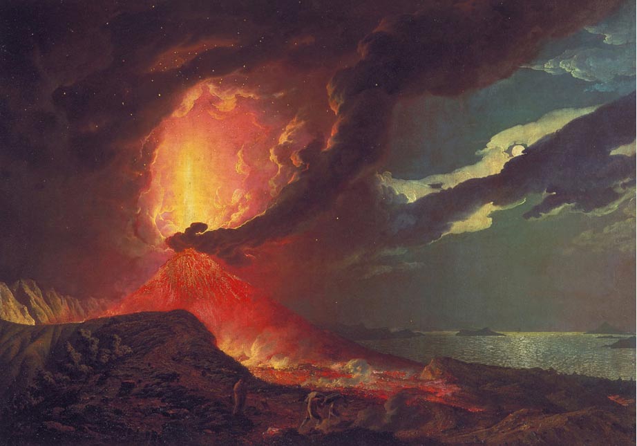 the mythological origins of volcanic activity