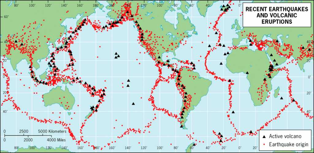 Understanding the Global Distribution of Volcanoes