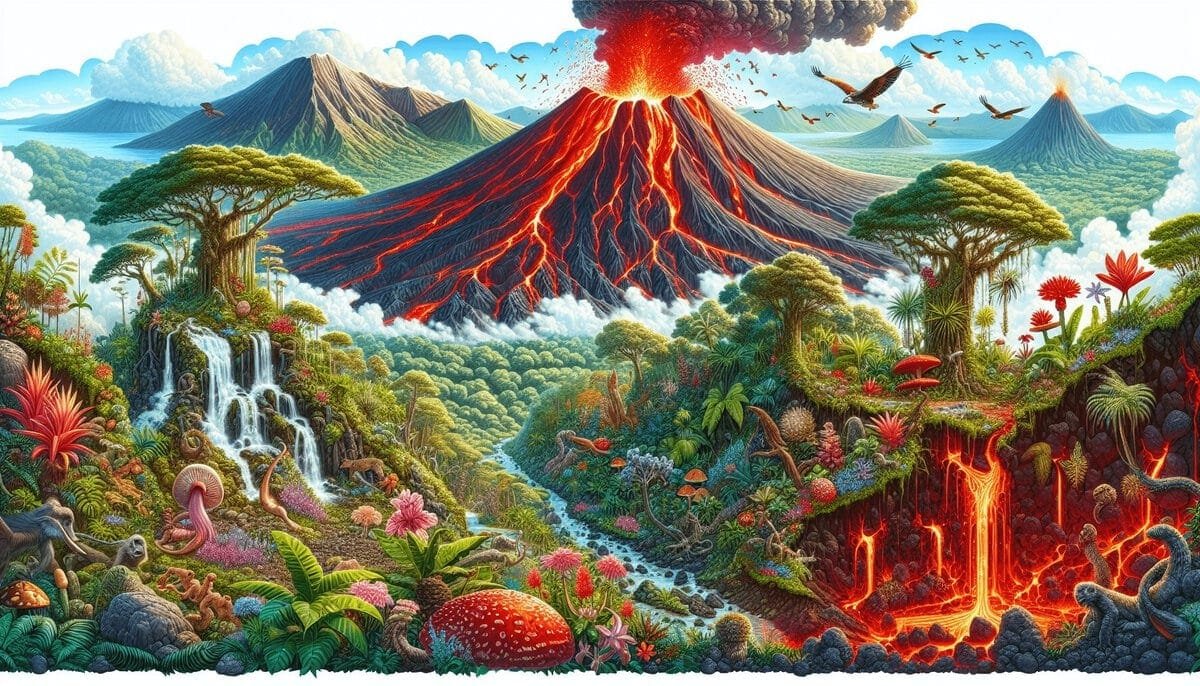 understanding volcanoes and their impact on species diversity