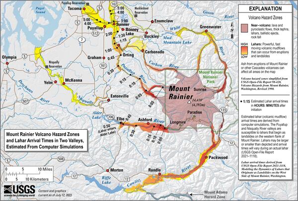 Enhancing Community Readiness: The Worlds Largest Lahar Evacuation Drill near Mount Rainier