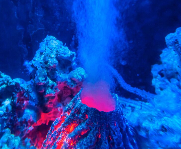 underwater volcanoes