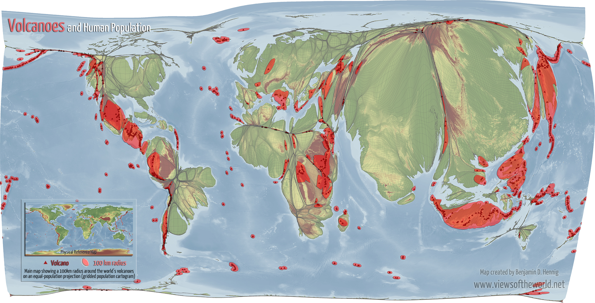 volcanic regions