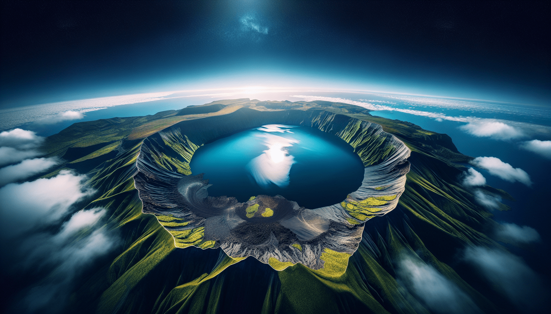 how volcanic eruptions create stunning crater lakes 2