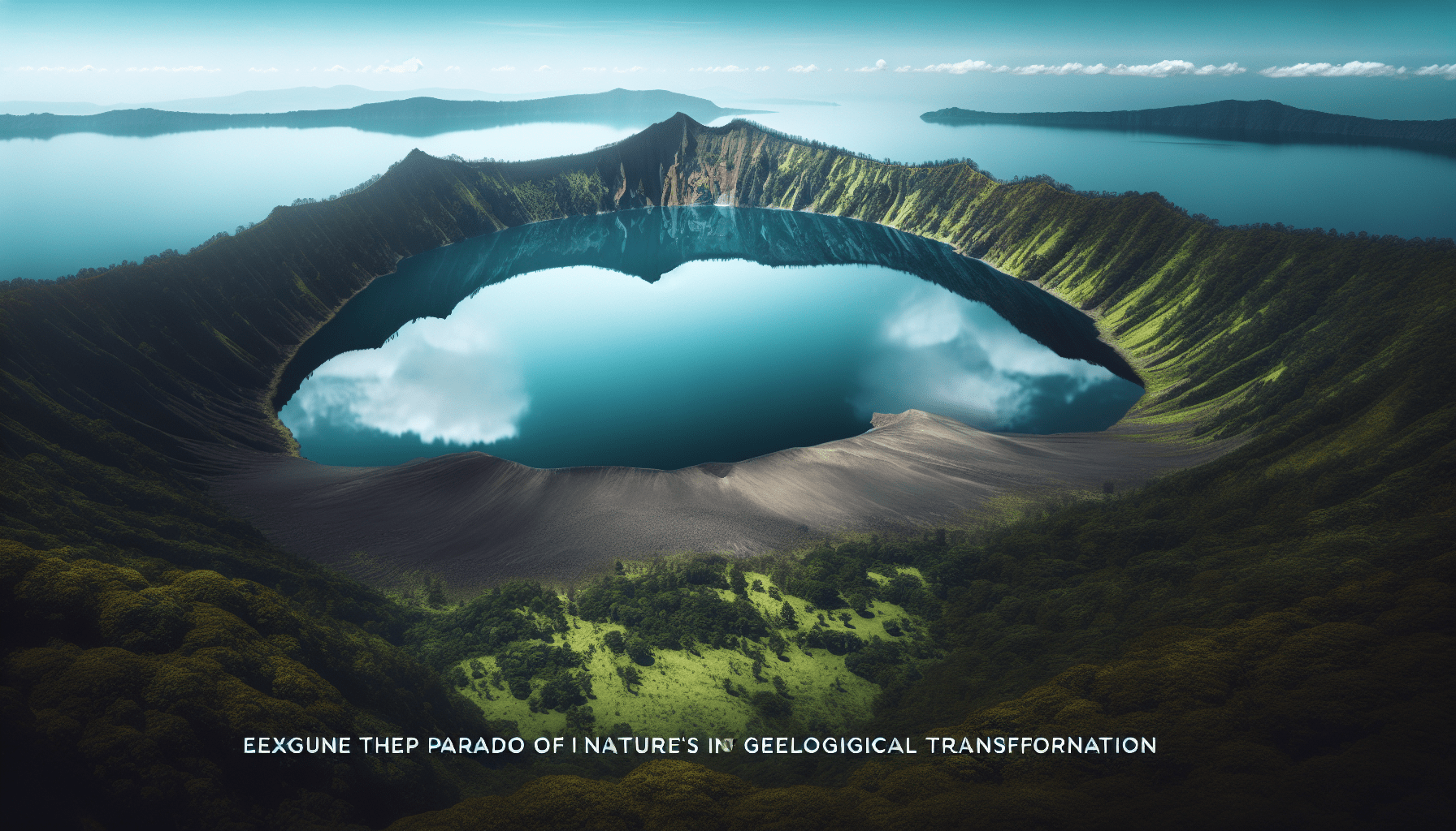 how volcanic eruptions create stunning crater lakes 4