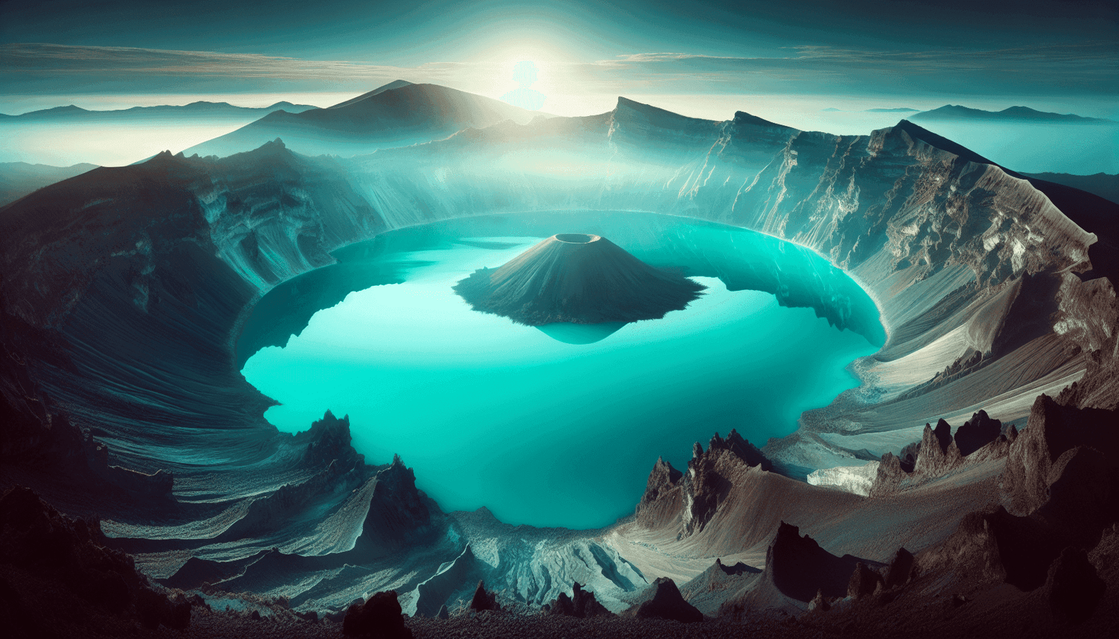 how volcanic eruptions create stunning crater lakes 6