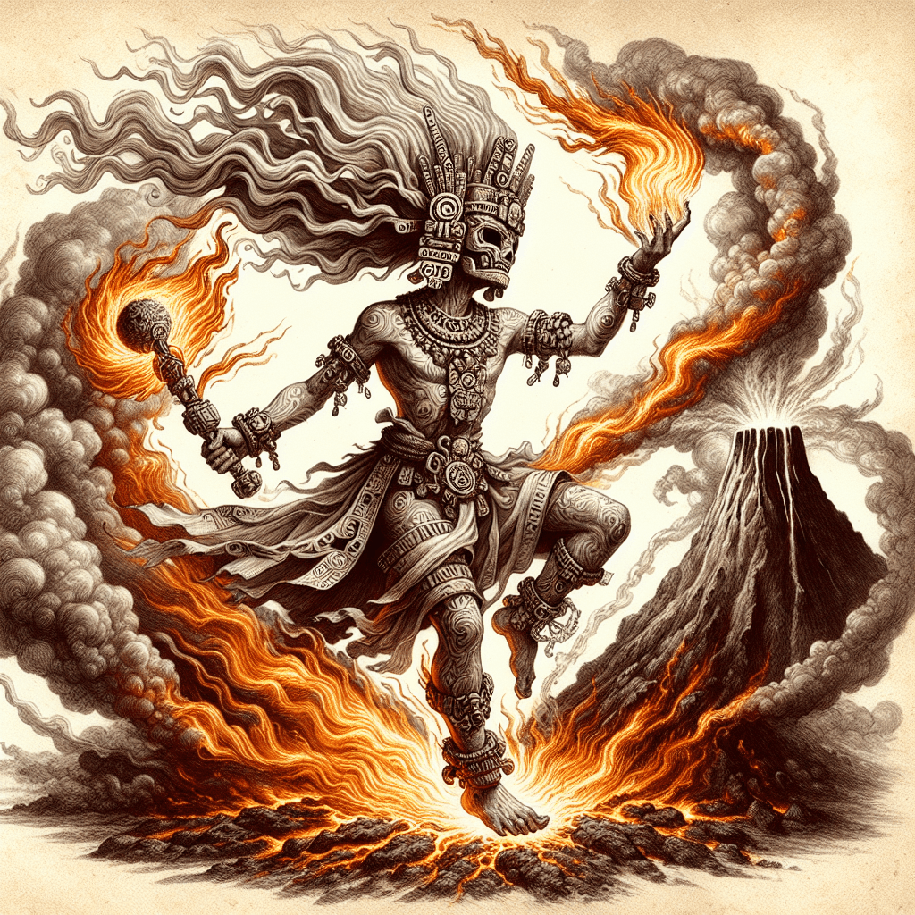 Xiuhtecuhtli: The Aztec God Of Fire, Time And Volcanoes.