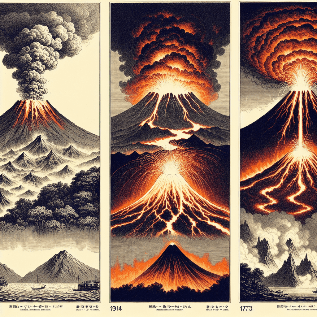 Notable Volcanic Eruptions in Japan