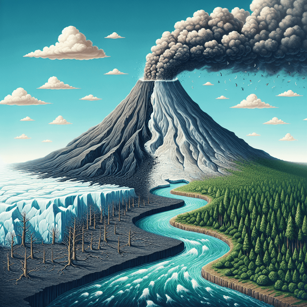 The Impact of Volcanic Eruptions on Climate Change