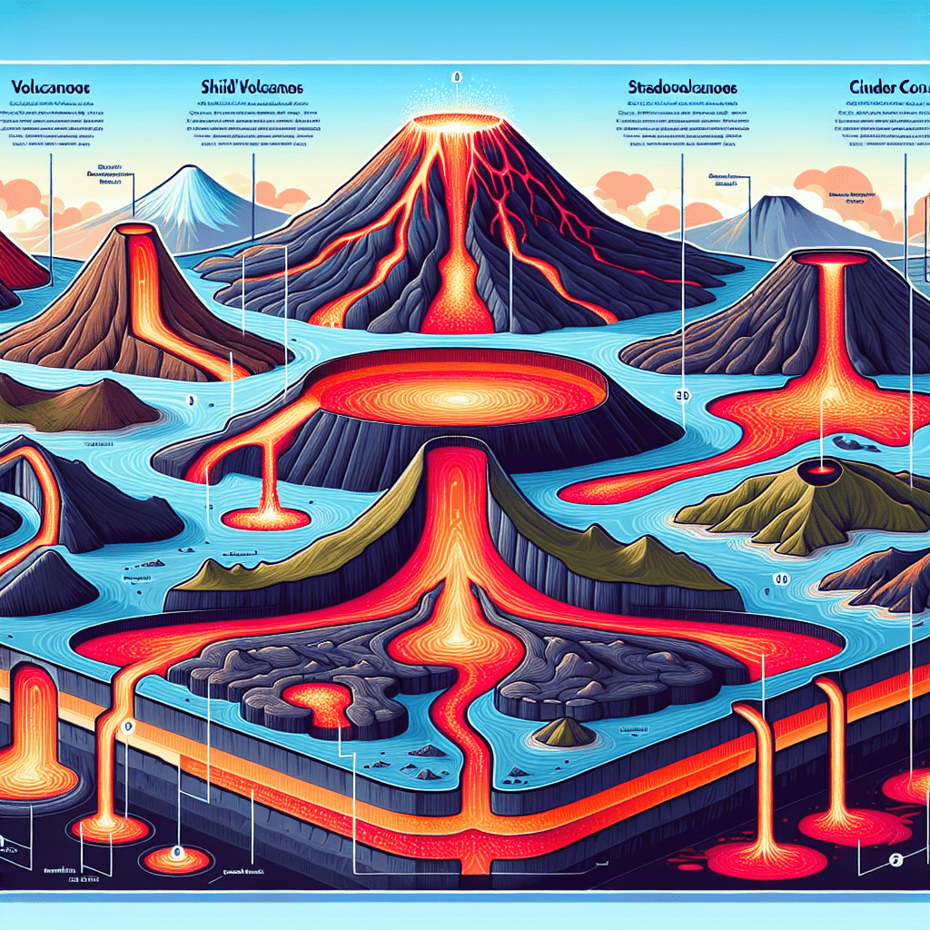 Understanding the Variation in Volcano Lava Flow Patterns
