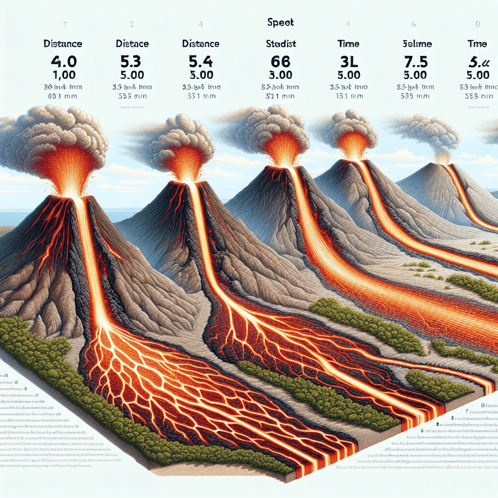 The 5 Fastest Recorded Speeds of Volcano Lava Flows