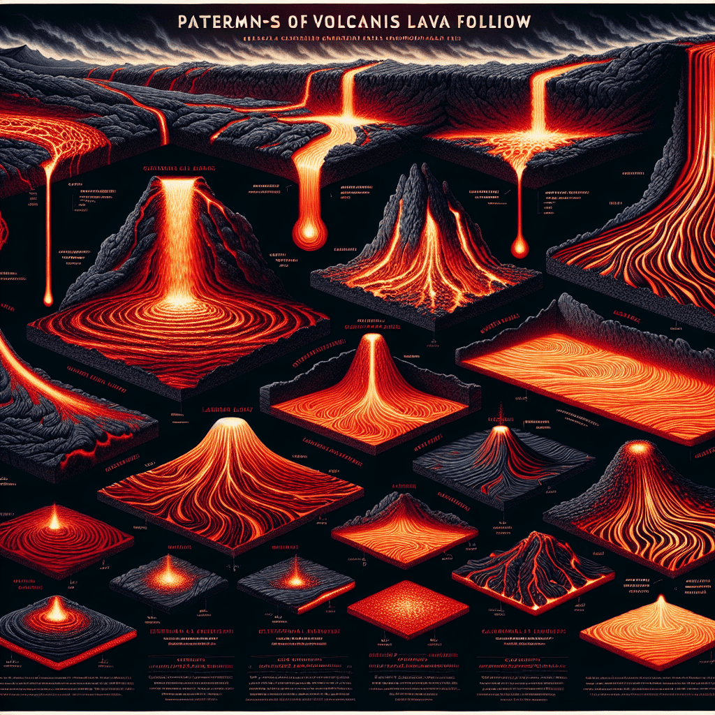 Understanding and Analyzing Volcanic Lava Flow Patterns