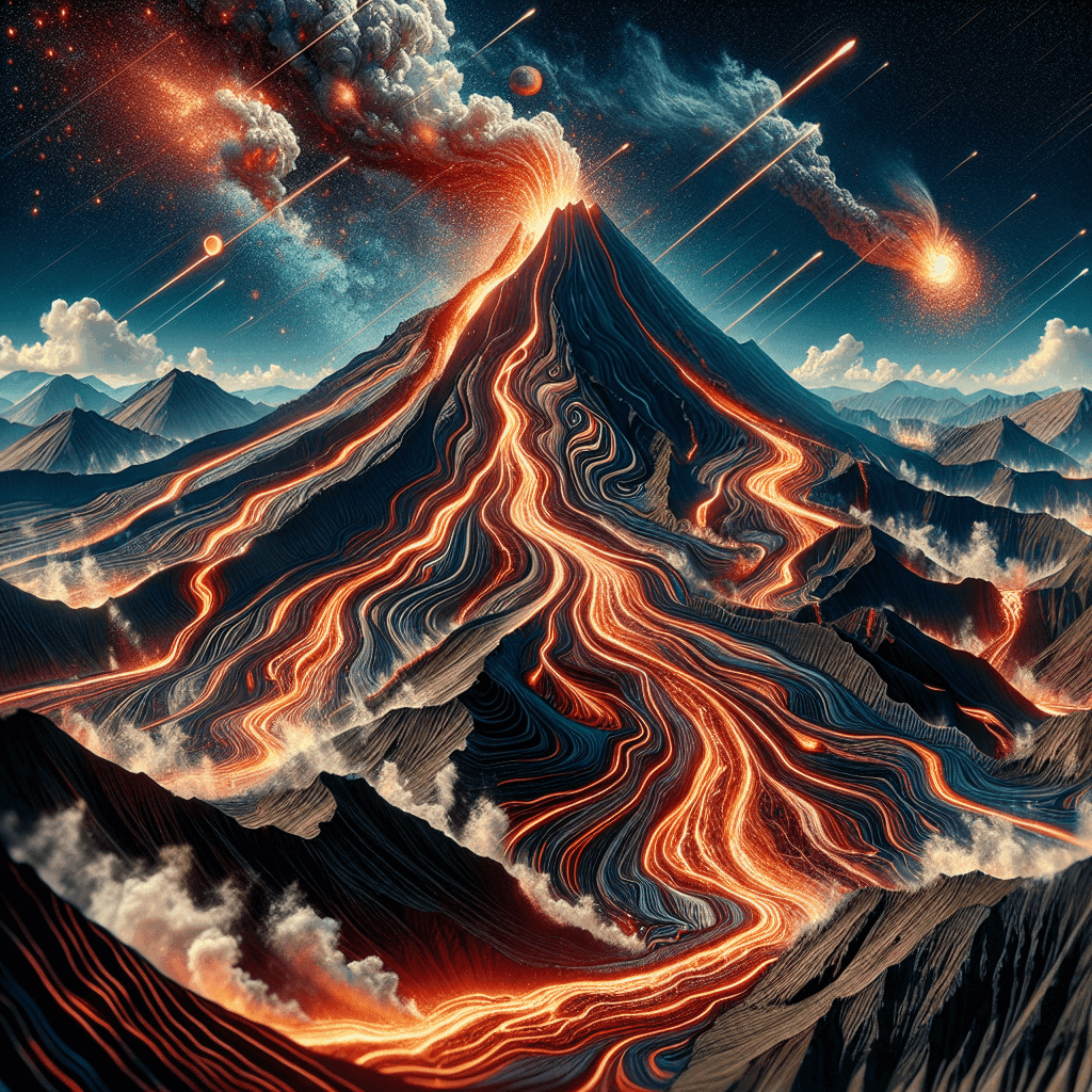 Factors Influencing Lava Flow Patterns in Volcanoes