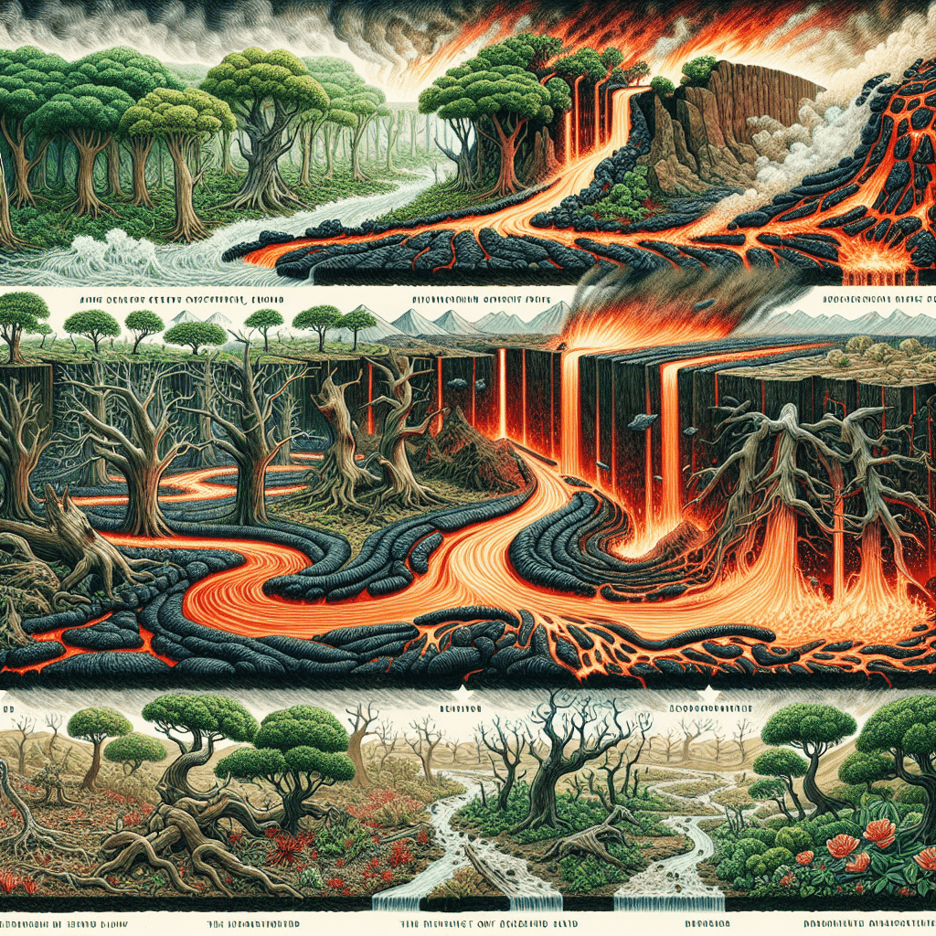 The Effects of Lava Flow Speed on Ecosystems