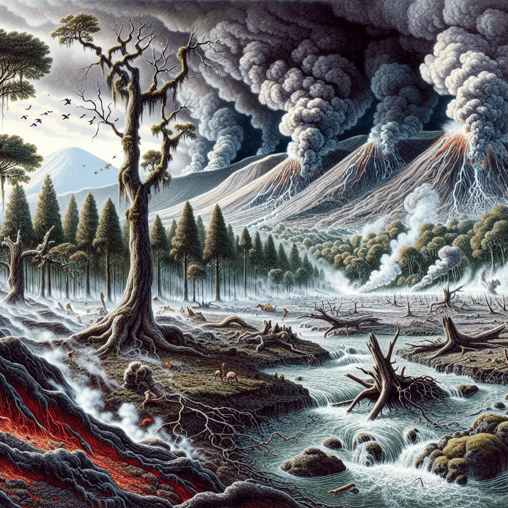 The Environmental Impact of Pyroclastic Flows on Surrounding Areas