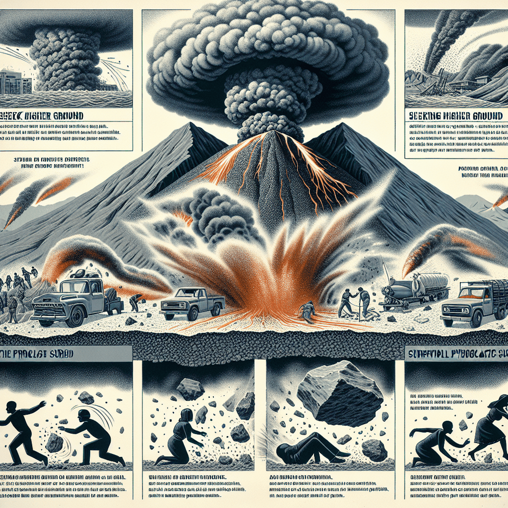 Strategies for Surviving Pyroclastic Surges