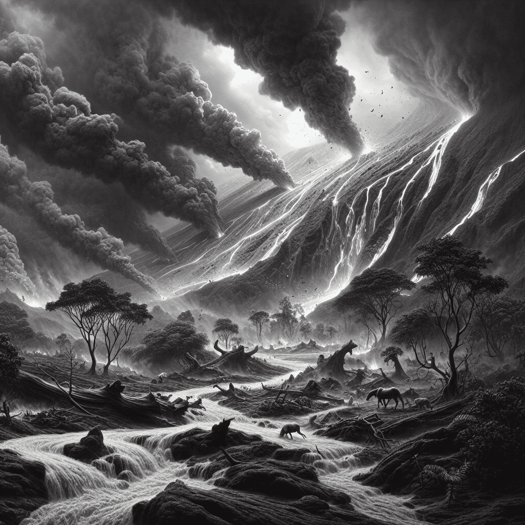 The Devastating Impact of Volcanic Pyroclastic Surge Incidents
