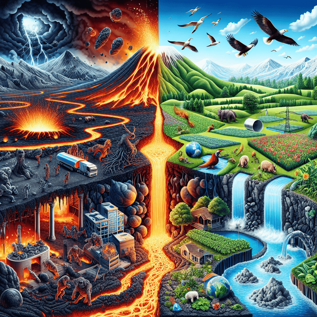 Understanding the Hazards and Benefits of Volcanic Eruptions: A Geological Perspective