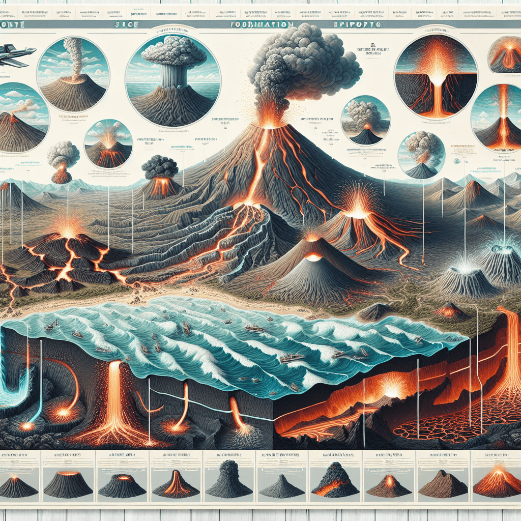 The Formation and Eruption Patterns of Volcanoes