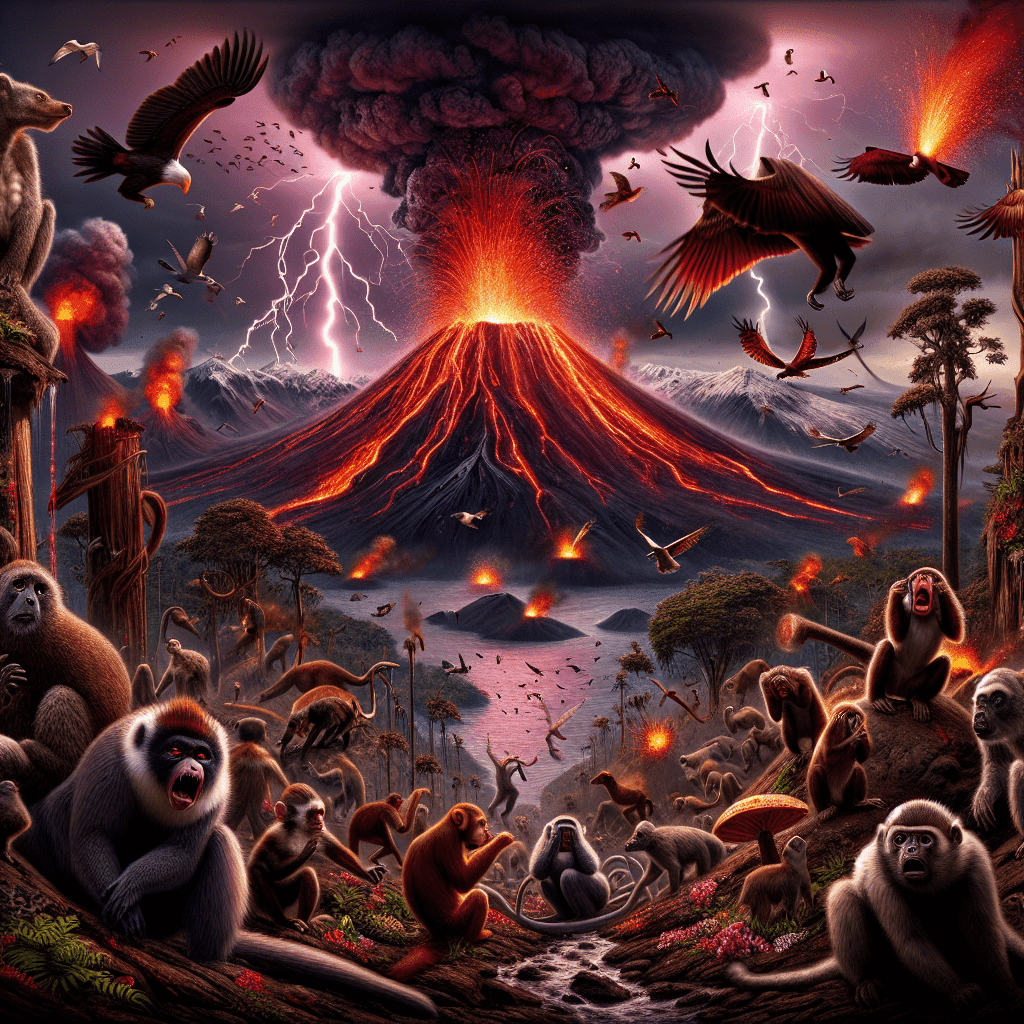 The Impact of Volcano Seismic Activity on Wildlife