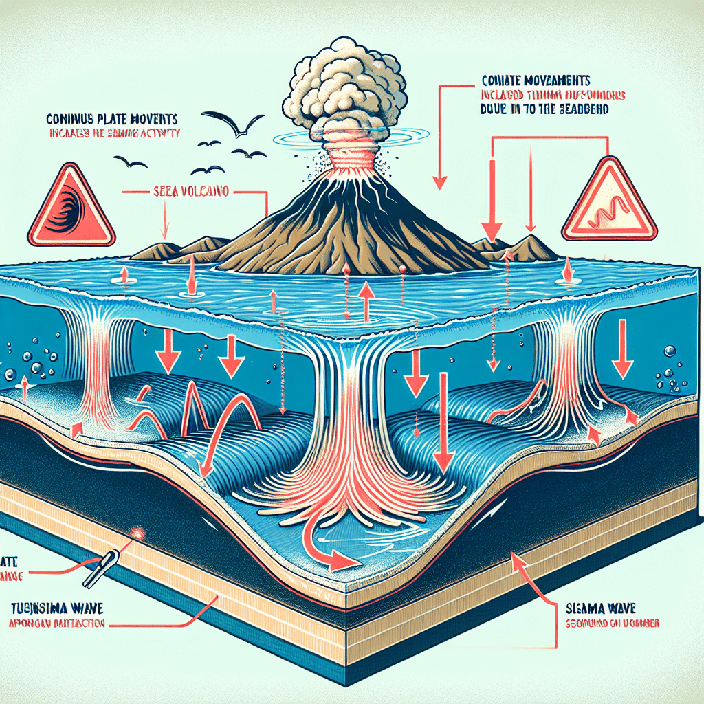 How Volcano Seismic Activity Increases Tsunami Risk