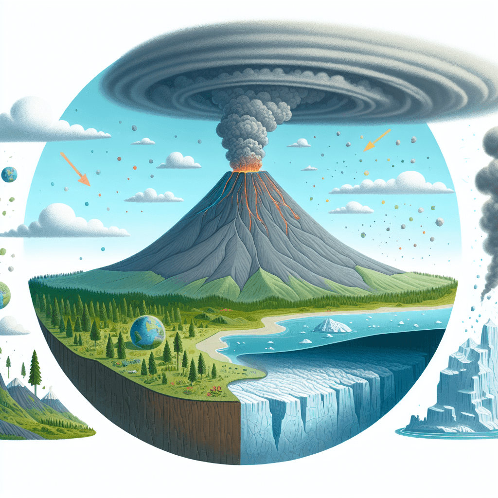 The Relationship Between Volcanoes And Climate Change