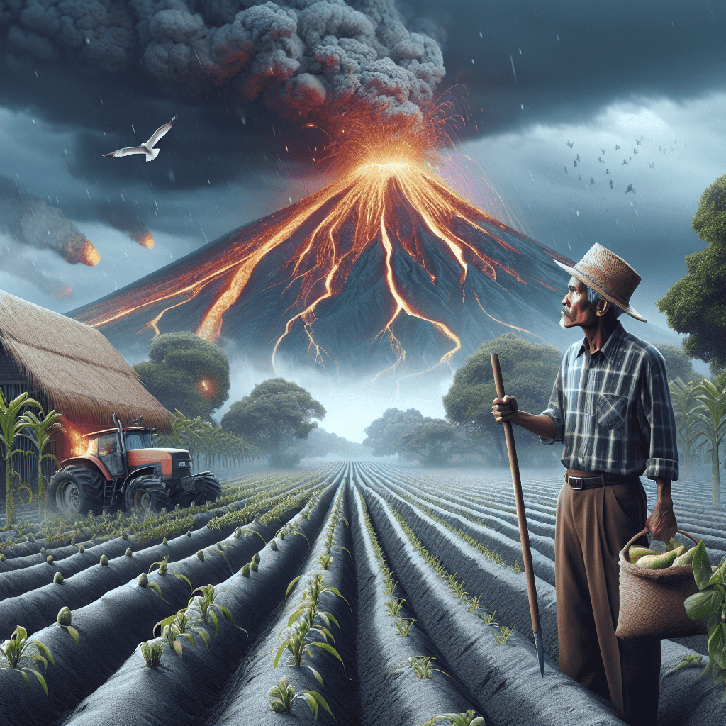 The Impact of Volcanic Eruptions on Agricultural Practices: A Case Study Analysis