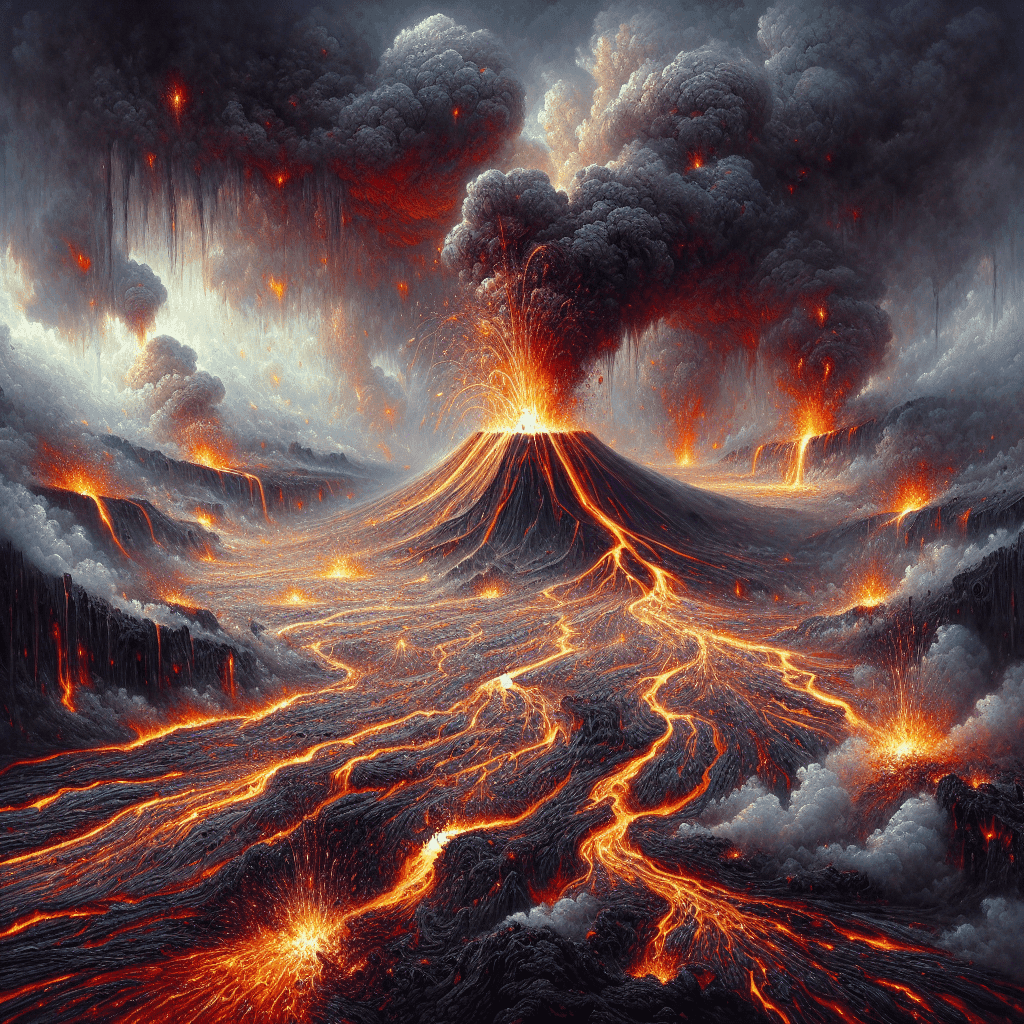 The Intense Heat of Pyroclastic Flows in Volcanoes