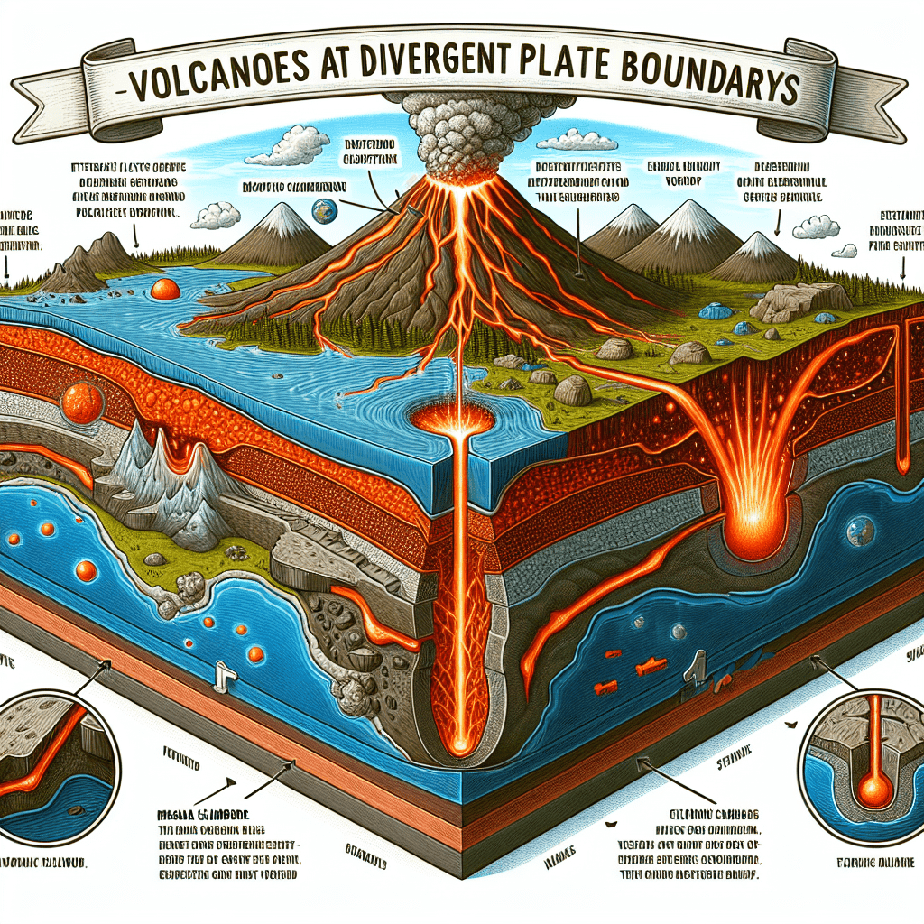 Facts About Volcanoes at Divergent Plate Boundaries