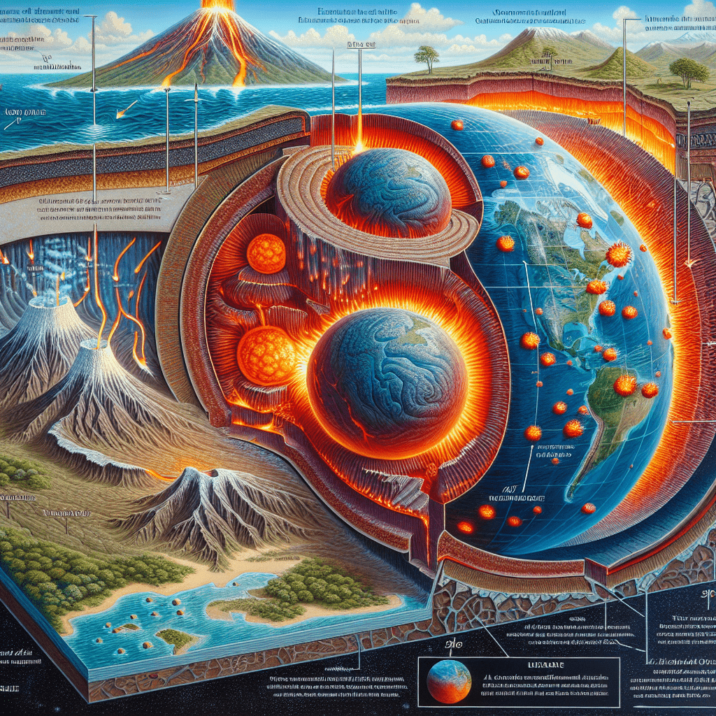 Formation of Volcanic Islands and the Role of Plate Tectonics