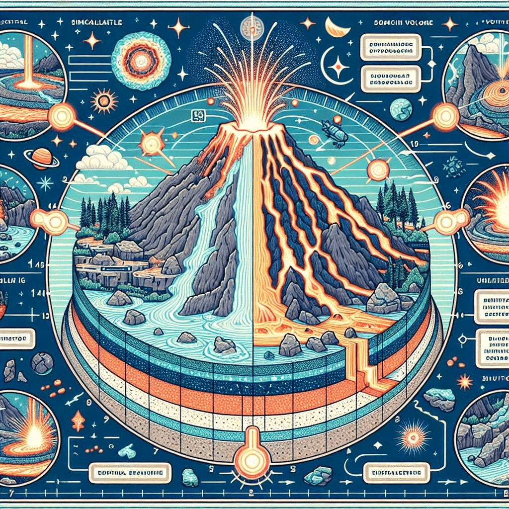 How Volcanic Eruptions Impact the Geological Time Scale