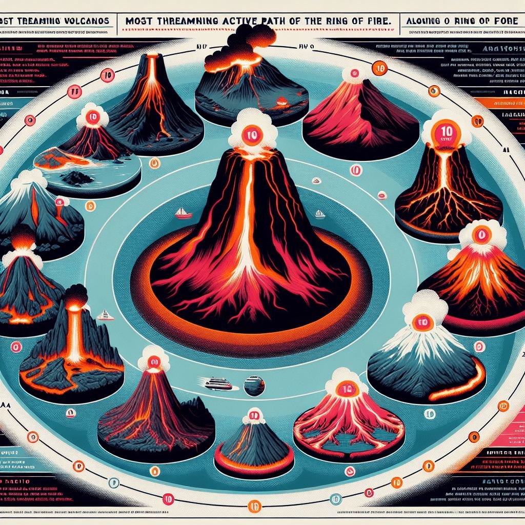 The Ring of Fire: 10 Most Threatening Active Volcanoes