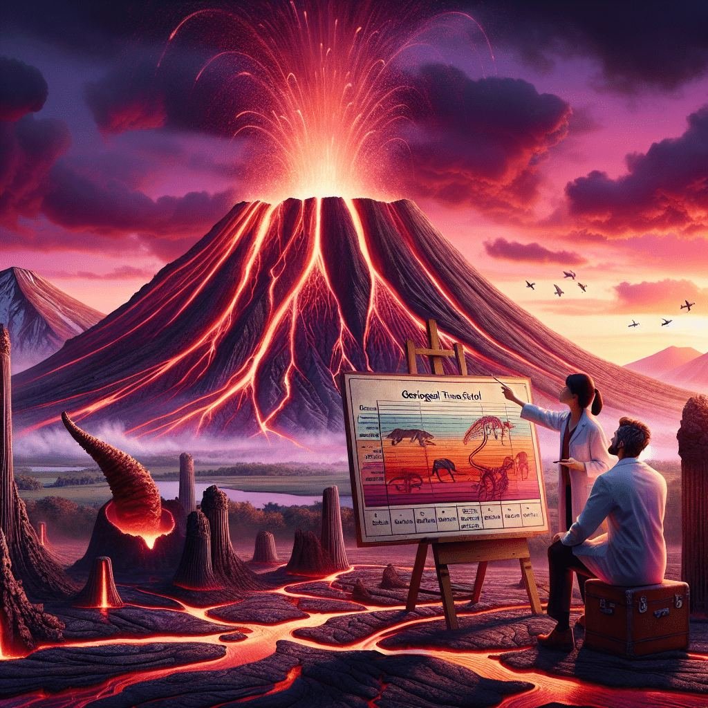 The Role of Volcanoes in Shaping the Geological Time Scale