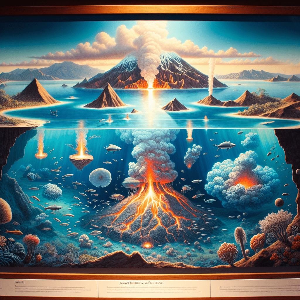 Formation of Pacific Ocean Volcanic Islands