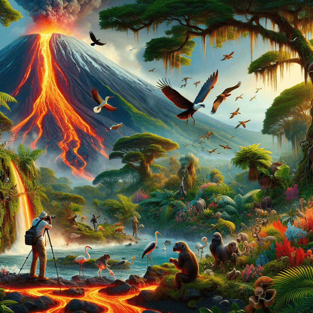Exploring The Biodiversity Around Active Volcanoes
