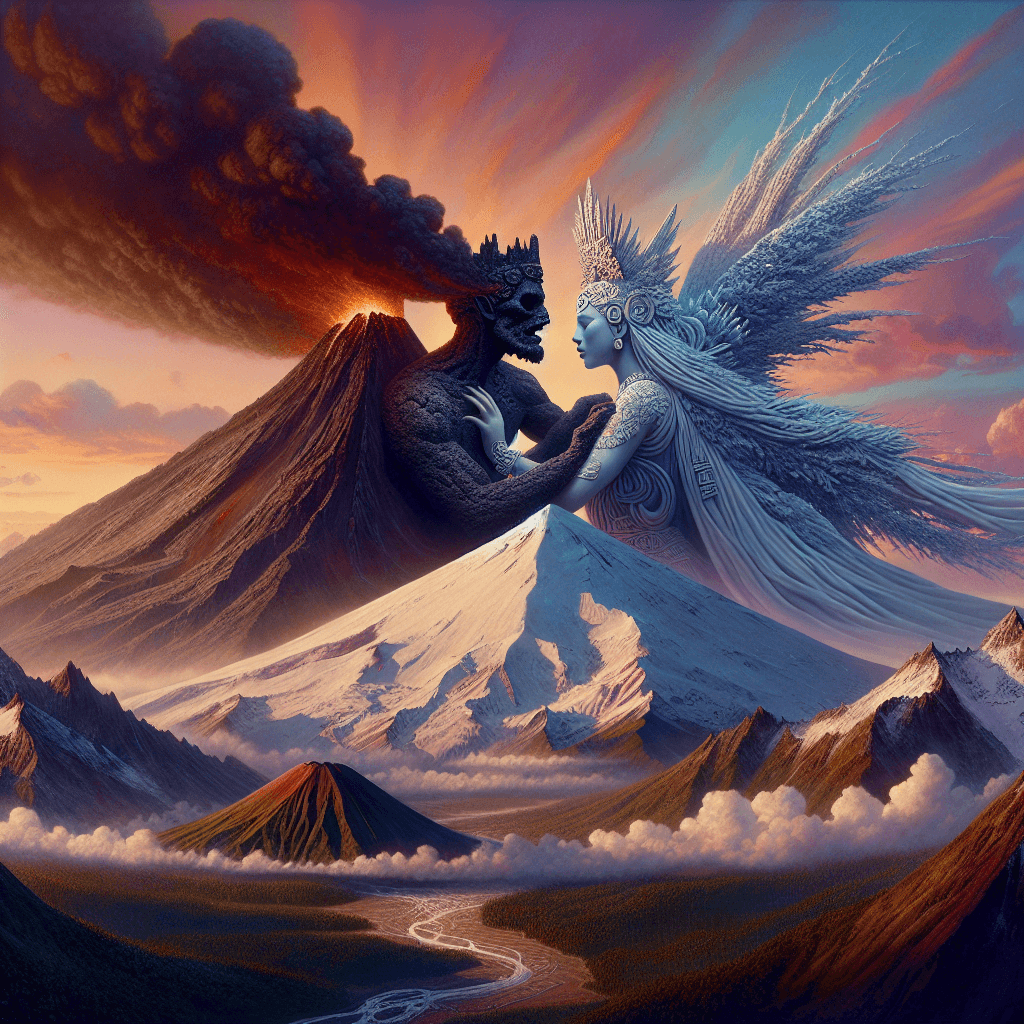 Popocatépetl & Iztaccíhuatl: The Legendary Aztec Volcano Lovers.