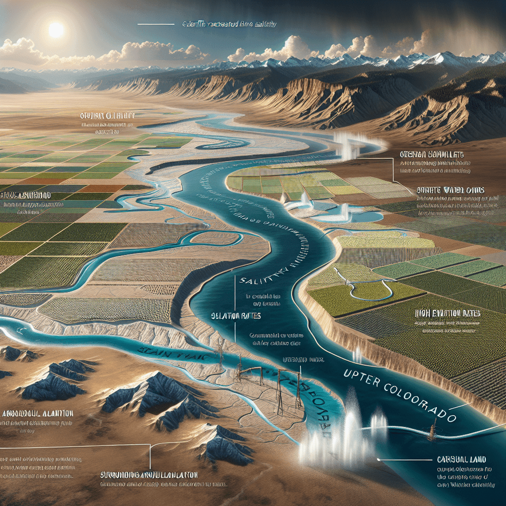 The Influence of Climate and Irrigation on the Salinity of Waters in the Upper Colorado River Basin: A Recent Study