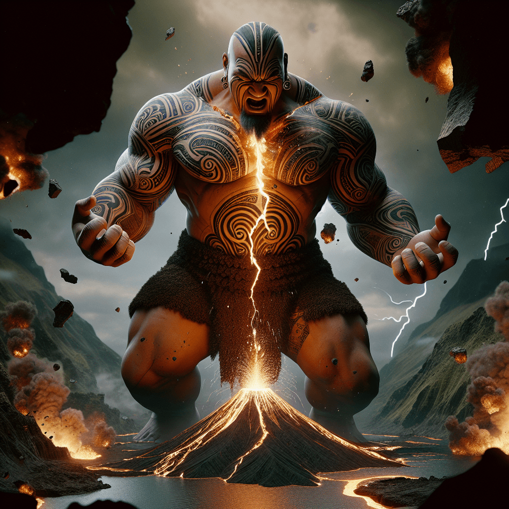 Rūaumoko: The Māori God Of Earthquakes And Volcanoes.