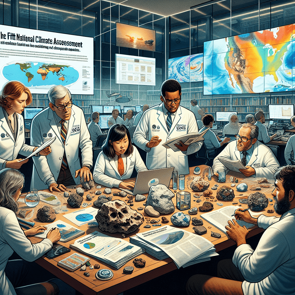 Role of Usgs Scientists in the Fifth National Climate Assess