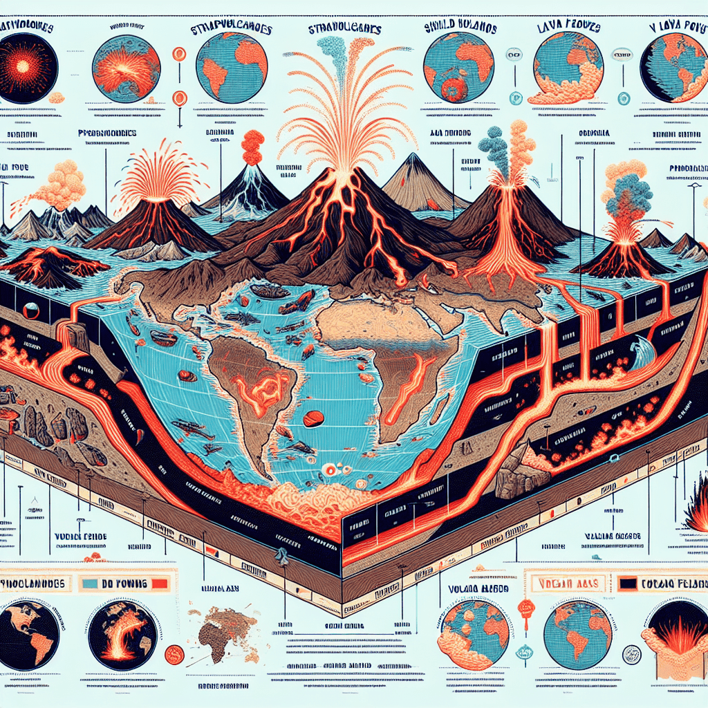 Exploring Volcanic Eruptions: Types, Distribution, and Hazards