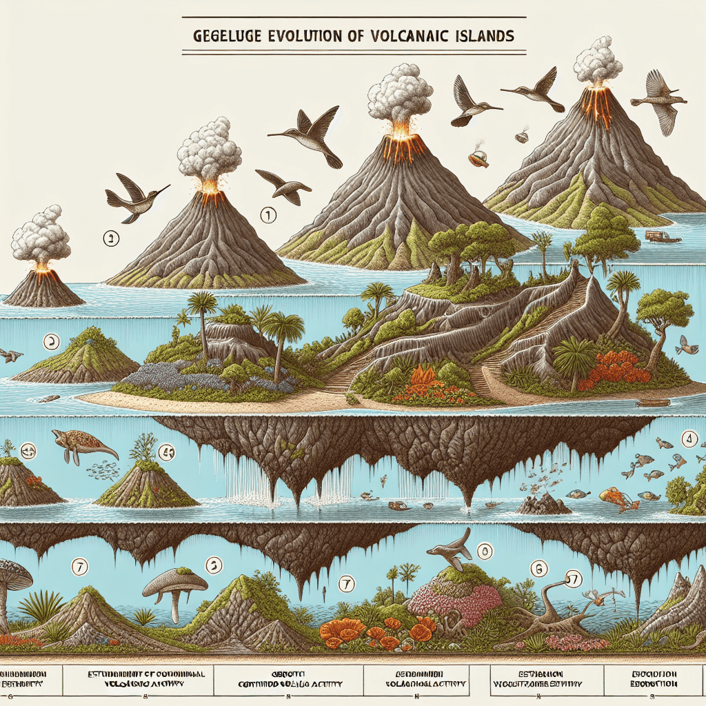 Understanding the 7 Key Stages in Volcanic Island Geological