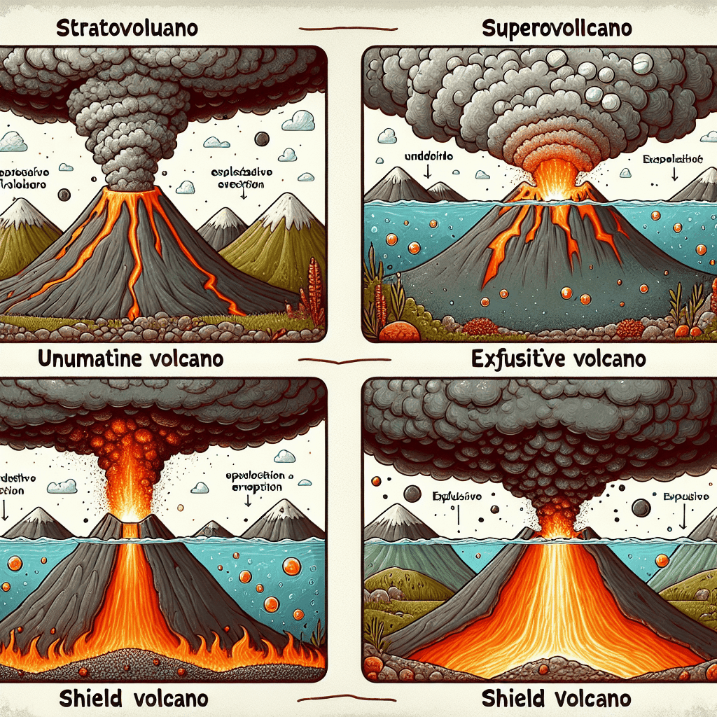 Understanding the Factors Behind Different Volcanic Eruptions: Case Studies for Students